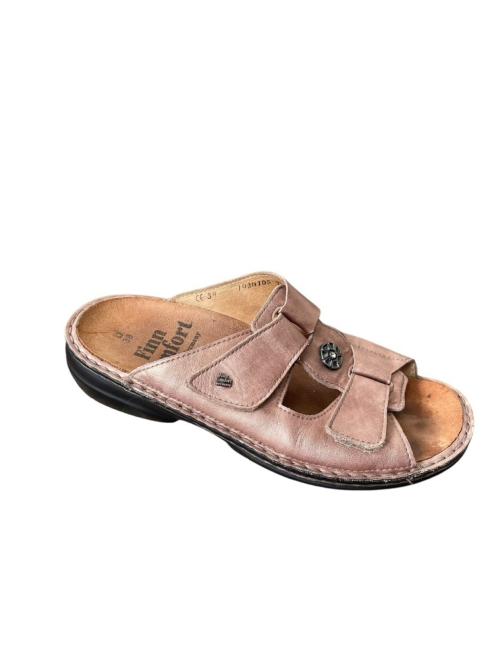 Finn Comfort Pattaya Leather Sandals Pink 38